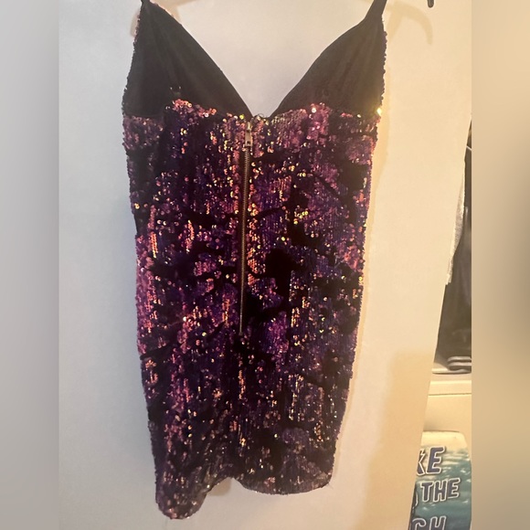 Sparkly iridescent party dress size S  SHOP17 - Picture 4 of 5